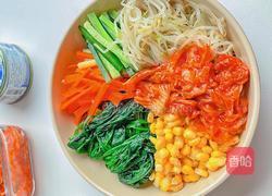 金枪鱼韩式拌饭(美味吃法)的做法图解3