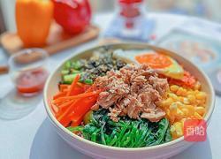 金枪鱼韩式拌饭(美味吃法)的做法图解5