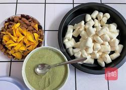 抹茶牛轧糖的做法图解1