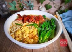 油菜鸡蛋面的做法图解17