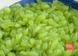 黄瓜皮做成黄瓜凉粉 消暑减脂 冰冰凉凉的做法图解8