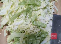 圆白菜鸡蛋炒饼的做法图解2