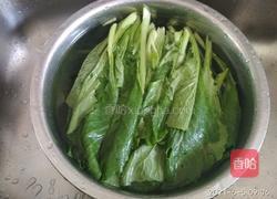 小白菜枸杞豆腐汤的做法图解4