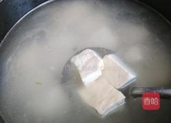 小白菜枸杞豆腐汤的做法图解13