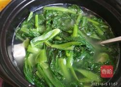 小白菜枸杞豆腐汤的做法图解14