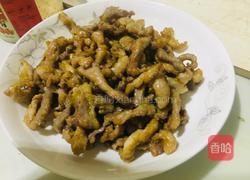 过油肉炒蒜苔的做法图解4