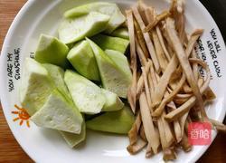 大头菜丝瓜汤的做法图解4