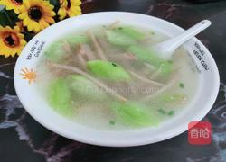 大头菜丝瓜汤的做法图解10