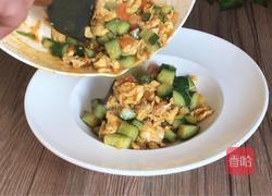 番茄黄瓜炒鸡蛋的做法图解13