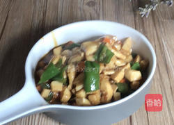 杏鲍菇炒鸡丁的做法图解17