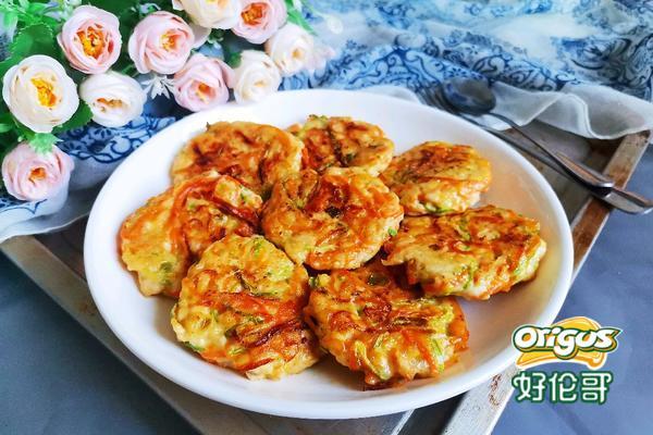 蔬菜鸡肉饼（低卡减脂）