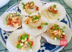 蒜蓉粉丝蒸扇贝的做法图解11