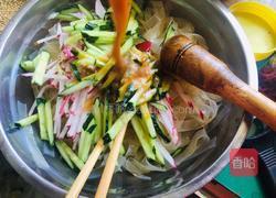 凉拌酸辣粉皮的做法图解5