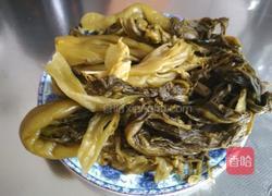 酸菜炒肉丝的做法图解4