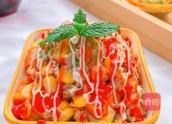 简单好吃～金枪鱼蛋挞&沙拉的做法图解6