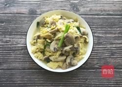 鸡蛋炒口蘑的做法图解10