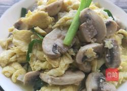 鸡蛋炒口蘑的做法图解9