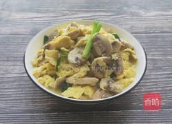 鸡蛋炒口蘑的做法图解11