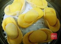 元宝豆沙包的做法图解14