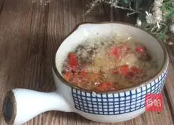 Illustration of how to make purslane mixed with beef 9