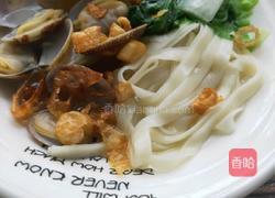 花蛤青菜面的做法图解8