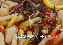 紫苏柠檬泡椒凤爪 口感独特超好吃 酸酸辣辣的做法图解8