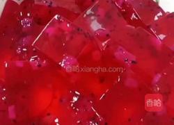 火龙果酸奶冰粉的做法图解10