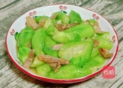 丝瓜炒猪肉的做法图解16