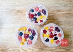 草莓水果冰淇淋的做法图解9