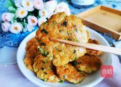 鲜虾蔬菜饼的做法图解17