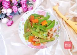 荷兰豆炒肉的做法图解11