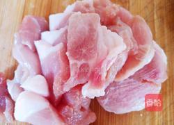 荷兰豆炒肉的做法图解3