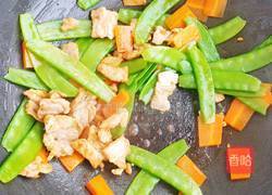 荷兰豆炒肉的做法图解10