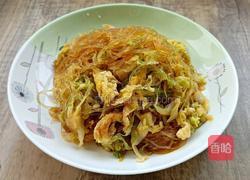 洋白菜炒粉丝的做法图解12