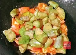 番茄烧茄子的做法图解11