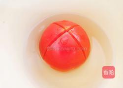 番茄鸡蛋面疙瘩汤的做法图解3