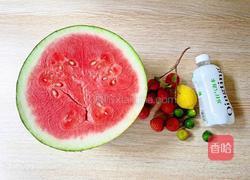 夏日西瓜气泡桶的做法图解1