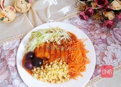 减脂必备之照烧鸡肉蔬菜沙拉的做法图解10