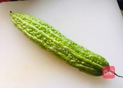 海米拌苦瓜的做法图解2