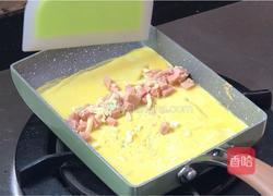 火腿芝士玉子烧的做法图解5