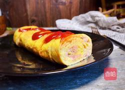 火腿芝士玉子烧的做法图解15