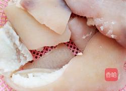 辣椒炒猪皮的做法图解3