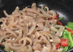 家常炒猪皮的做法图解10