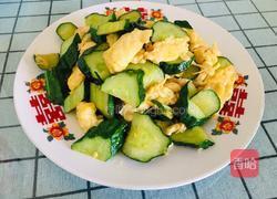 青瓜炒鸡蛋的做法图解8
