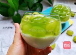 双色青提果冻杯的做法图解8