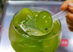 双色青提果冻杯的做法图解9