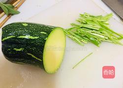 醋溜南瓜丝的做法图解1