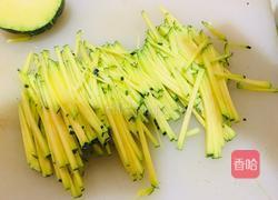 醋溜南瓜丝的做法图解3