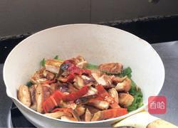 青椒炒豆腐的做法图解12