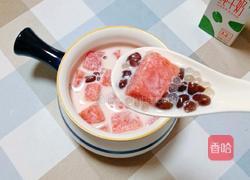 牛奶西瓜西米露的做法图解13